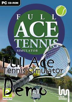 Box art for Full Ace Tennis Simulator Demo