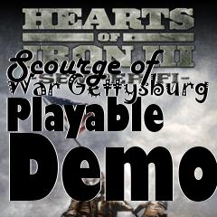 Box art for Scourge of War Gettysburg Playable Demo