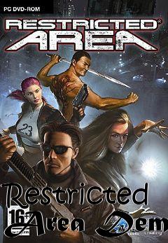 Box art for Restricted Area Demo