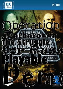 Box art for Operation Barbarossa The Struggle for Russia Playable Demo