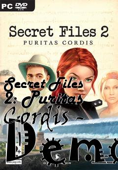 Box art for Secret Files 2: Puritas Cordis - Demo
