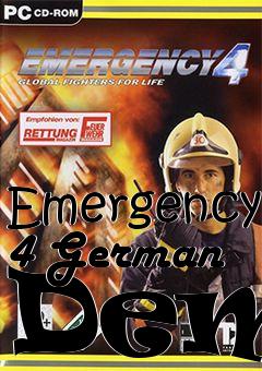 Box art for Emergency 4 German Demo