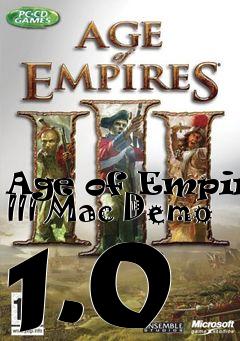 Box art for Age of Empires III Mac Demo 1.0