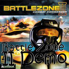 Box art for Battle Zone II Demo