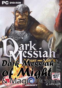 Box art for Dark Messiah of Might & Magic Demo