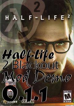 Box art for Half-Life 2 Blackout Mod Demo 0.1.1