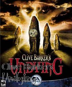 Box art for Clive Barkers Undying 