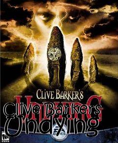 Box art for Clive Barkers Undying 