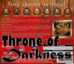 Box art for Throne of Darkness 