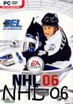 Box art for NHL 06 