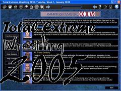 Box art for Total Extreme Wrestling 2005 