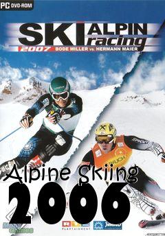 Box art for Alpine Skiing 2006 
