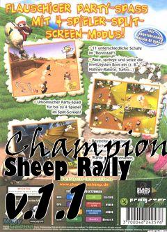 Box art for Champion Sheep Rally v.1.1