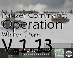Box art for Panzer Command: Operation Winter Storm v.1.13