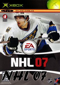 Box art for NHL 07 