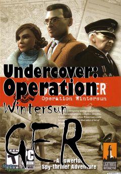 Box art for Undercover: Operation Wintersun GER