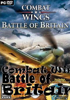 Box art for Combat Wings: Battle of Britain 