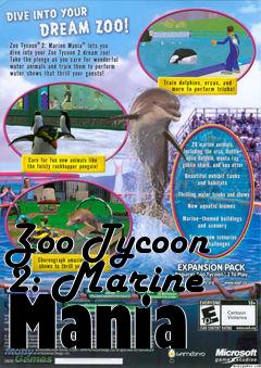 Box art for Zoo Tycoon 2: Marine Mania 