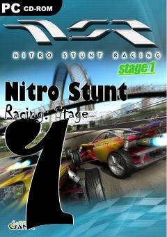 Box art for Nitro Stunt Racing: Stage 1 