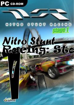 Box art for Nitro Stunt Racing: Stage 1 