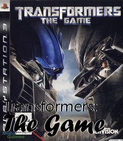 Box art for Transformers: The Game 