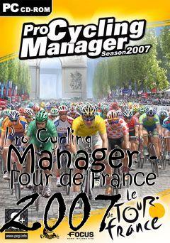 Box art for Pro Cycling Manager - Tour de France 2007 