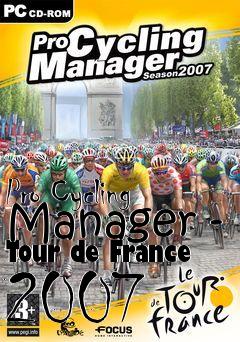 Box art for Pro Cycling Manager - Tour de France 2007 