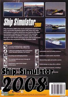 Box art for Ship Simulator 2008 