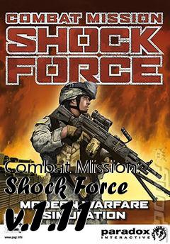 Box art for Combat Mission: Shock Force v.1.11