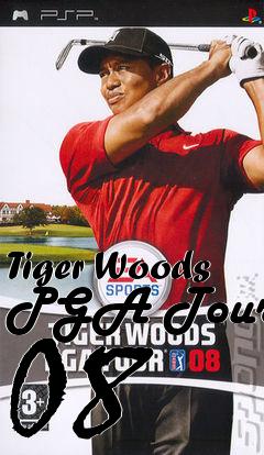 Box art for Tiger Woods PGA Tour 08 