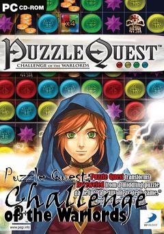 Box art for Puzzle Quest: Challenge of the Warlords 