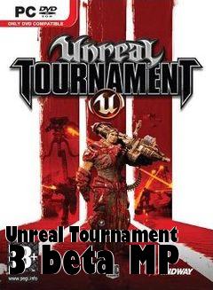 Box art for Unreal Tournament 3 beta MP