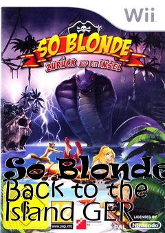 Box art for So Blonde: Back to the Island GER