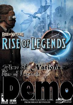 Box art for Rise of Nations: Rise of Legends Demo