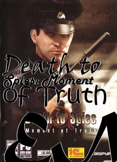 Box art for Death to Spies: Moment of Truth ENG