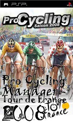 Box art for Pro Cycling Manager - Tour de France 2008 