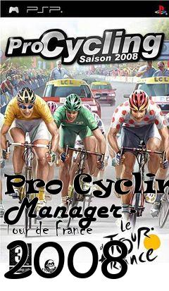 Box art for Pro Cycling Manager - Tour de France 2008 