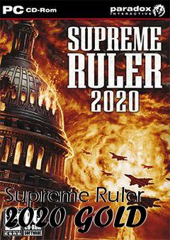 Box art for Supreme Ruler 2020 GOLD