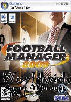 Box art for Worldwide Soccer Manager 2009 strawberry