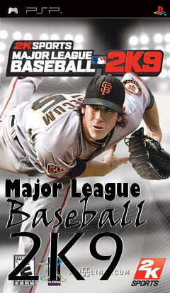 Box art for Major League Baseball 2K9 