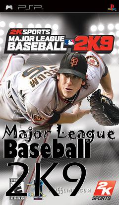 Box art for Major League Baseball 2K9 