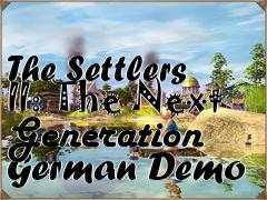 Box art for The Settlers II: The Next Generation German Demo