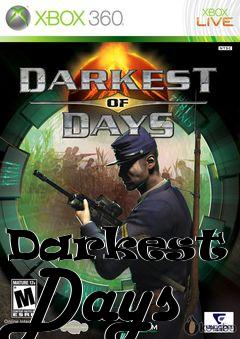 Box art for Darkest of Days 