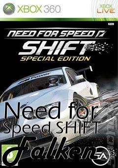 Box art for Need for Speed SHIFT Falken