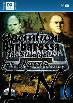 Box art for Operation Barbarossa  The Struggle for Russia. ENG