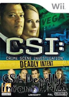 Box art for CSI: Deadly Intent ENG