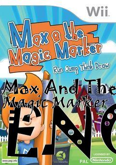 Box art for Max And The Magic Marker ENG