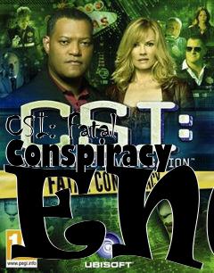 Box art for CSI: Fatal Conspiracy ENG