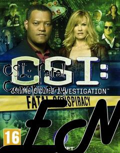 Box art for CSI: Fatal Conspiracy ENG