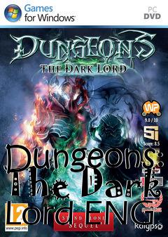 Box art for Dungeons: The Dark Lord ENG